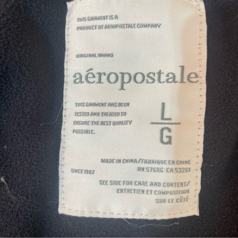 Aeropostale Checkered Vest with Faux Fur Trim - Picture 9 of 11